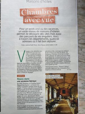 Intemporelle 65 - Presse - Gîte et chambres d'hôte